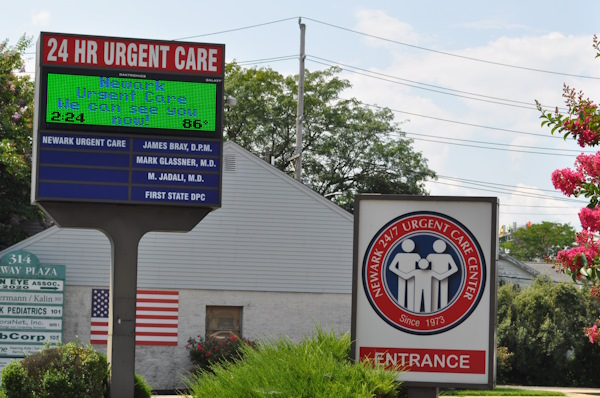 Newark Urgent Care Center on Main Street